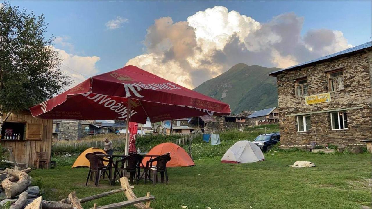 Chvibiani Guesthouse & Bar أوشغولي المظهر الخارجي الصورة